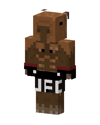 Brown Spartan Fighter Minecraft skin