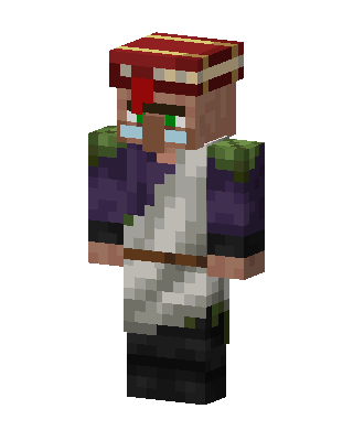 Villager Scholar Minecraft skin
