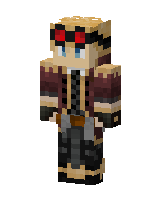 Steampunk Aviator skin, 3D preview