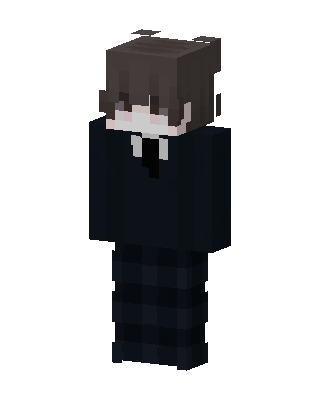 Dark Suit Boy skin, 3D preview