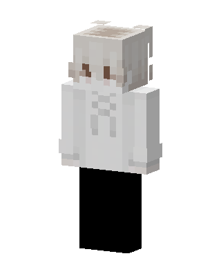 Snowy Hoodie skin, 3D preview
