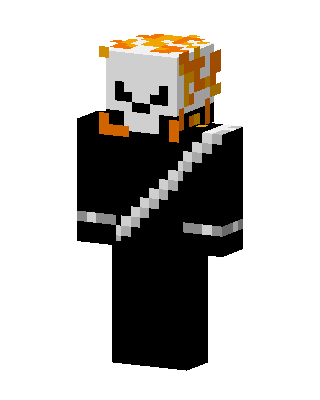 Ghost Rider Minecraft skin