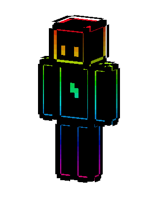 Black Robot Boy Minecraft skin