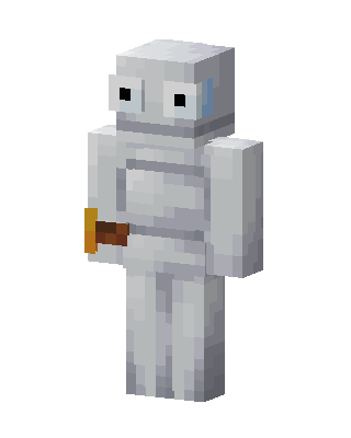 Googly Robot skin, 3D preview