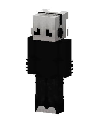 Headphone Ghost skin, 3D preview