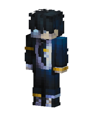 Midnight Uniform skin, 3D preview