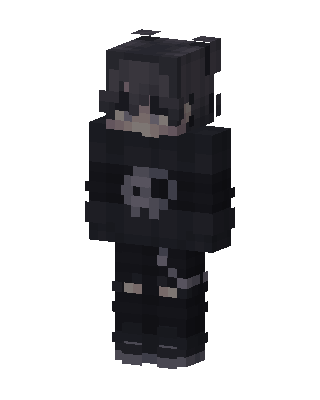 Shadow Emo Minecraft ninja skin