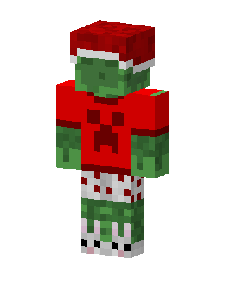 Green Holiday Minecraft green skin