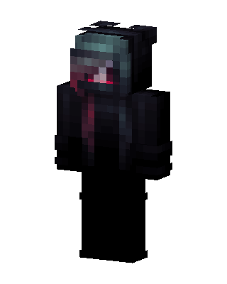 Black Villain Girl Minecraft skin