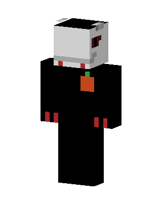 Pumpkin Suit Ghoul skin, 3D preview