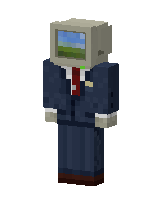 Computer Head Minecraft skin