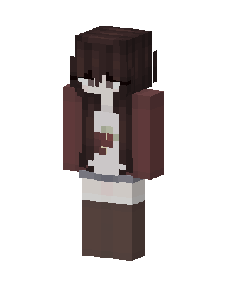 Brown Player Girl Minecraft skin