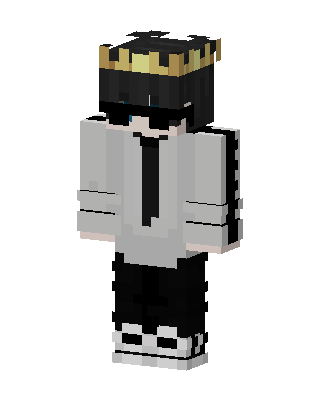 Crowned Suit Boy skin, 3D preview