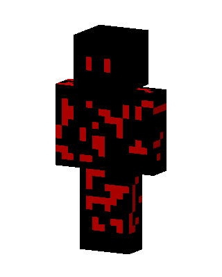 Black Villain skin, 3D preview