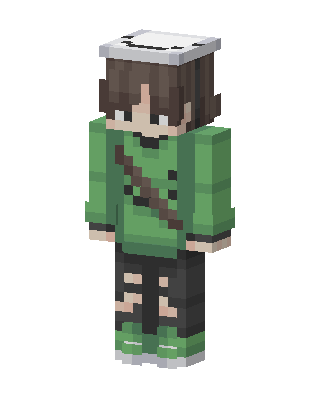 Dreamy Green Hoodie Minecraft skin