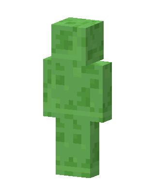 Slime Block skin, 3D preview