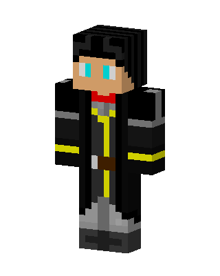 Black Coat Captain skin, 3D preview