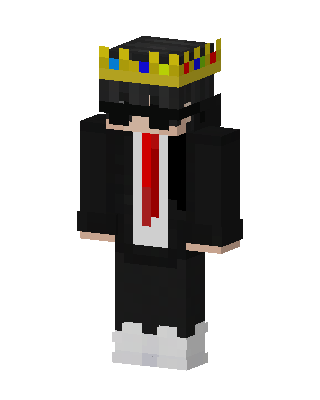 Crowned Suit Boss skin, 3D preview