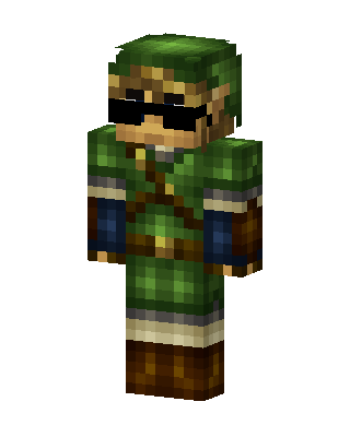 Link With Shades skin, 3D preview