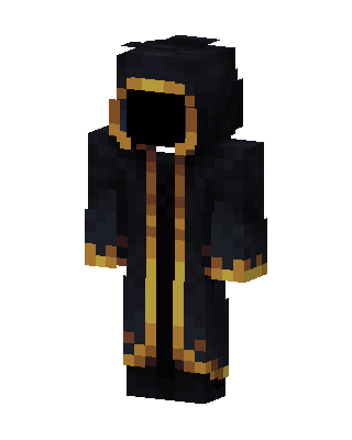 Shadow Monk skin, 3D preview