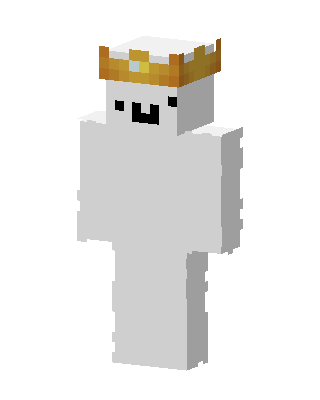 Crowned Marshmallow skin, 3D preview