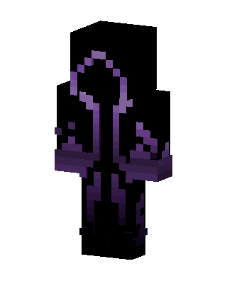 Black Villain skin, 3D preview
