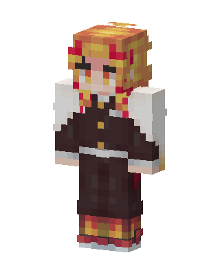 Kyojuro Rengoku Minecraft skin