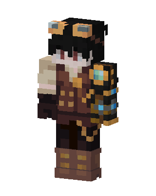 Brown Hero Boy Minecraft skin