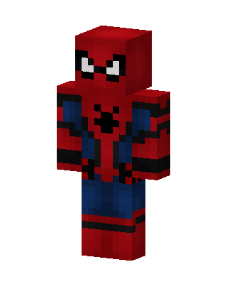 Spider-Man skin, 3D preview