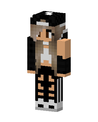 Streetwear Girl Minecraft skin