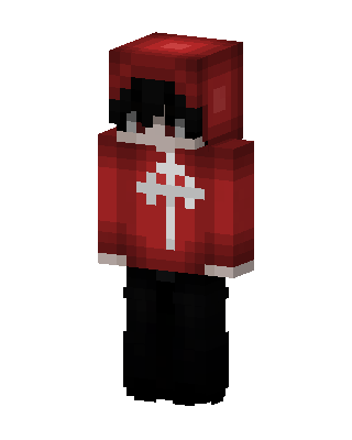 Crimson Cross skin, 3D preview
