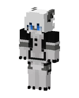 White Astronaut skin, 3D preview