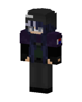 Hooded Soldier skin, 3D preview