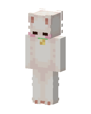 Cream Kitty Minecraft skin