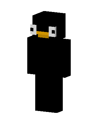 Penguin skin, 3D preview
