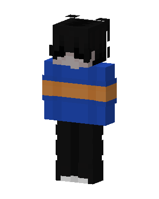 Frisk skin, 3D preview