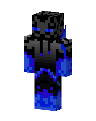 Blue Flame Reaper skin, 3D preview