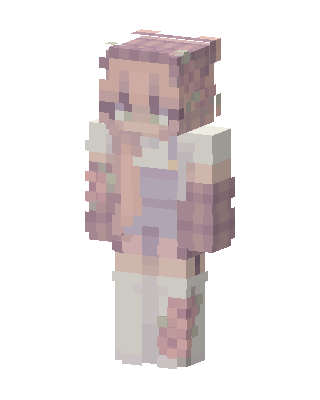 Pastel Blossom skin, 3D preview