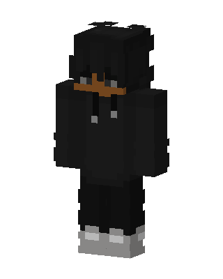 Shadow Hoodie skin, 3D preview