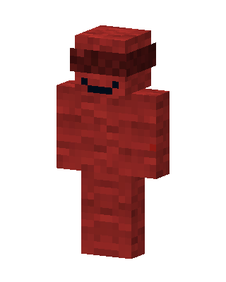 Red Mob Boy skin, 3D preview