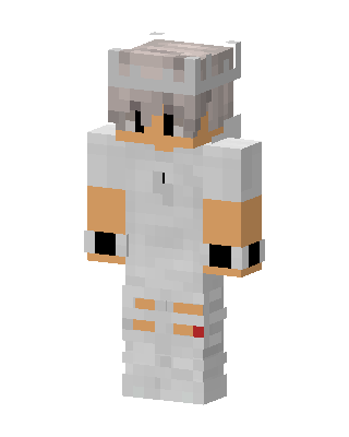 White Astronaut skin, 3D preview