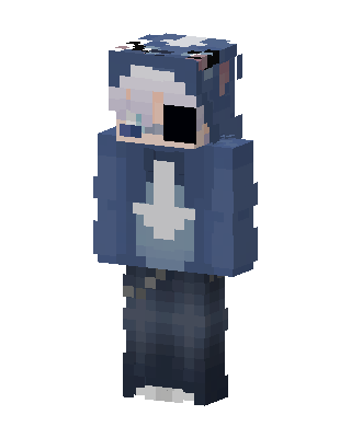 Blue Hoodie Boy Minecraft skin