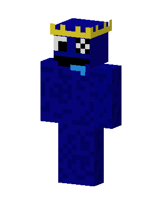 Blue King skin, 3D preview