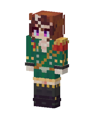 Green Hero Girl Minecraft skin