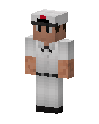 White Worker Boy Minecraft skin