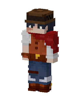 Cowboy Gunslinger Minecraft skin