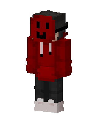 Red Hoodie Demon skin, 3D preview