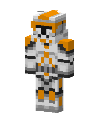 White Astronaut skin, 3D preview