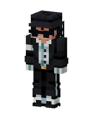 Blues Brother Minecraft skin