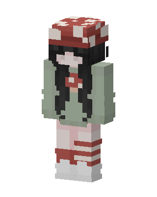 Green Holiday Girl Minecraft skin